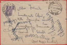 ITALIA - Storia Postale Regno - 1941 - 50c Segnatasse - Viaggiata Da Posta Militare 62 Per Casina - Military Mail (PM)