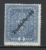 Austria, 1919, Deutschösterreich Overprint, 2kr, MH - Nuovi