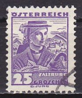 Austria, 1934, Costumes/Salzburg, 25g, USED - Oblitérés