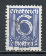 Austria, 1925, Numeral, 6g, USED - Oblitérés