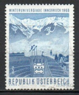 Austria, 1968, Winter University Games, 2s, USED - Used Stamps