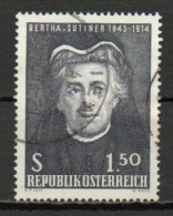 Austria, 1965, Bertha Von Suttner, 1.50s, USED - Used Stamps