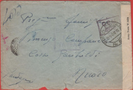 ITALIA - Storia Postale Regno - 1945 - Franchigia Militare - Verificata Per Censura - Viaggiata Da Posta Militare 64 Per - Militärpost (MP)