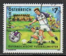 Austria, 2001, SV Wüstenrot Salzburg Austrian Football Champions, 7s, USED - Gebraucht