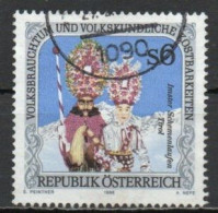 Austria, 1996, Austrian Folk Festival/Schemenlaufen Carnival, 6s, USED - Used Stamps