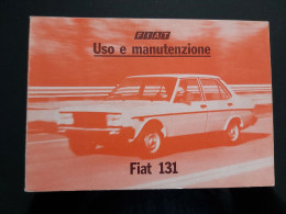 LIBRETTO MANUALE USO MANUTENZIONE AUTO FIAT 131 - Automobili