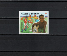 Wallis & Futuna 1986 Football Soccer World Cup Stamp Imperf. MNH -scarce- - 1986 – Mexique