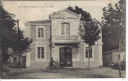 40 - SORE - Belle Vue Animée De La Salle Des Fêtes ( Cycliste ) - Sore