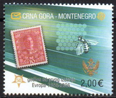 MONTENEGRO 2006 - 1v - MNH - Europa 50 Years Anniv.- Bee - Bees - Abeja - Abejas - Ape - Api - Abeille - Biene - Bienen - Abeilles