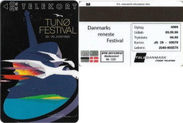 Denmark - DTS Medlemskort 2011 (Magnetic) - Tunoe Festival - 30Kr, 150ex, Mint - Danemark