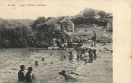 PC NEW ZEALAND MAORI CHILDREN BATHING, VINTAGE POSTCARD (b53653) - Neuseeland