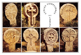 12  STELES TEMPLIERES DU LARZAC  54 (scan Recto Verso)MH2999 - La Cavalerie