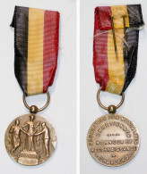 Médaille De Société_BE_Fédération Des Mutualités Chrétiennes De Charleroi_honneur Et Reconnaissance_[D] - Professionnels / De Société