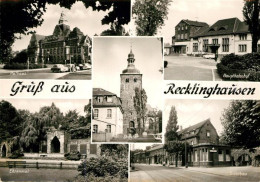 73371324 Recklinghausen Westfalen Ehrenmal Saalbau Rathaus Hauptbahnhof Sankt Pe - Recklinghausen