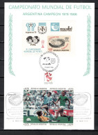 Argentina 1986 Football Soccer World Cup Commemorative Print - 1986 – Mexique