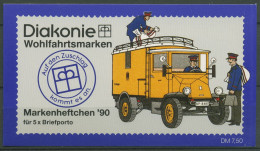 Berlin Diakonie 1990 Postboten Markenheftchen (878) MH 6 Postfrisch (C60274) - Postzegelboekjes