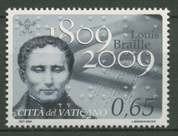 Vatikan 2009 Blindenschrift Louis Braille 1657 Postfrisch - Unused Stamps