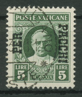 Vatikan 1931 Paketmarken Papst PiusXI. PA 12 Gestempelt - Postpakketten