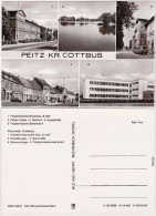 Peitz  Polytechnische Oberschule, Bahnhof, Teiche, Hauptstraße 1986 - Peitz