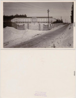 Antonshöhe-Breitenbrunn Kneipp-Sanatorium, Straße Winteransicht Mit Schnee 1955 - Breitenbrunn