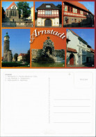 Arnstadt Bachkirche, Fischtor, Rektorat, Neideckturm, Neptungrotte,  1995 - Arnstadt