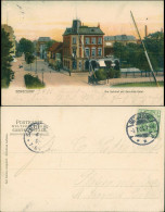 Ansichtskarte Bergedorf-Hamburg Straßenpartie - Bahnhof 1905 - Bergedorf