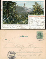Kelbra (Kyffhäuser) Blick Auf Kaiser-Friedrich-Wilhelm Denkmal 1903 - Kyffhäuser