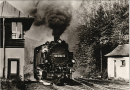 Kipsdorf-Altenberg (Erzgebirge) Schmalspurbahn Bahnhof 1985/1984 - Kipsdorf