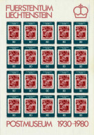 LIECHTENSTEIN BOGEN Nr 750 Postfrisch BO X74B842 - Blocks & Sheetlets & Panes