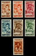 SAARGEBIET 1931 Nr 144-150 Postfrisch X6ACC62 - Neufs