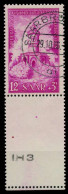 SAARLAND 1956 Nr 374L Gestempelt URA X79CAC2 - Used Stamps