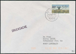 BERLIN ATM 1-050 DRUCKSACHE EF FDC X7E4686 - Lettres & Documents