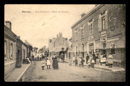 80 - HORNOY - RUE D'AIRAINES - HOTEL DES POSTES - Hornoy Le Bourg