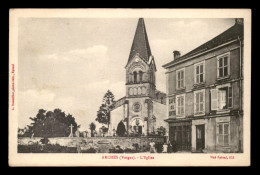 88 - ARCHES - L'EGLISE - CAFE DU CENTRE LOTHAMMER PROPRIETAIRE - Arches