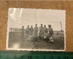 Réal Photo Plage Camping Beach Volley Hommes Torse Nu - Pin-up