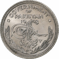 Pakistan, 1/4 Rupee, 1948, Nickel, SUP, KM:5 - Pakistan