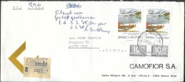 Argentina Registered Cover Mailed To Austria 1978. 1020P Rate Antarctica Stamps - Lettres & Documents