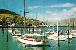 5-5-2024 (4 Z 13) New Zealand  - Yachts In Lyttelton - Neuseeland