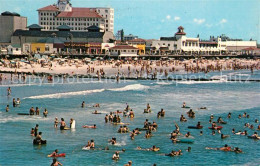 73300420 Ocean_City_New_Jersey Panoramic View Of Ocean Beach And Skyline - Altri & Non Classificati