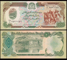 Afganistan Bank 1991 500N UNC P-60 - Afghanistan