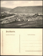 Bingen Am Rhein Panorama-Ansicht; Nahe-/Rhein-Mündung U. Stadt 1910 - Bingen