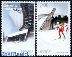 Norway 2011 World Cup Skiing 2v, Mint NH, Sport - Skiing - Sport (other And Mixed) - Nuevos