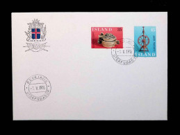 CL, FDC, Premier Jour, Utgafudagur, Island, Islande, Reykjavik, 3 V. 1976, EUROPA CEPT, Frais Fr 1.85 E - FDC