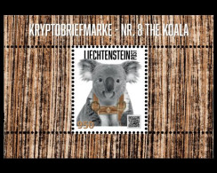 CRYPTO STAMP No. 8 The Koala. Sealed. Liechtenstein 2024 - Unused Stamps