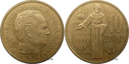 Monaco - Principauté - Rainier III - 10 Centimes 1976 - TTB+/AU50 - Mon6596 - 1960-2001 Nouveaux Francs
