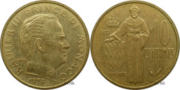 Monaco - Principauté - Rainier III - 10 Centimes 1979 - SUP/AU58 - Mon6148 - 1960-2001 Neue Francs