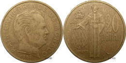 Monaco - Principauté - Rainier III - 20 Centimes 1962 - TTB/XF45 - Mon6599 - 1960-2001 Francos Nuevos