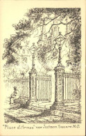 11712623 New_Orleans_Louisiana Place D_Armes Jackson Square History Illustration - Altri & Non Classificati