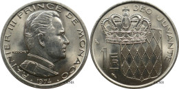 Monaco - Principauté - Rainier III - 1 Franc 1974 - SPL/MS63 - Mon6156 - 1960-2001 Nouveaux Francs