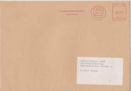 Deutsche Bundespost Brief Mit Freistempel VGO PLZ Oben Dresden 1993 Bayerische Vereinsbank C75 6030 - Maschinenstempel (EMA)